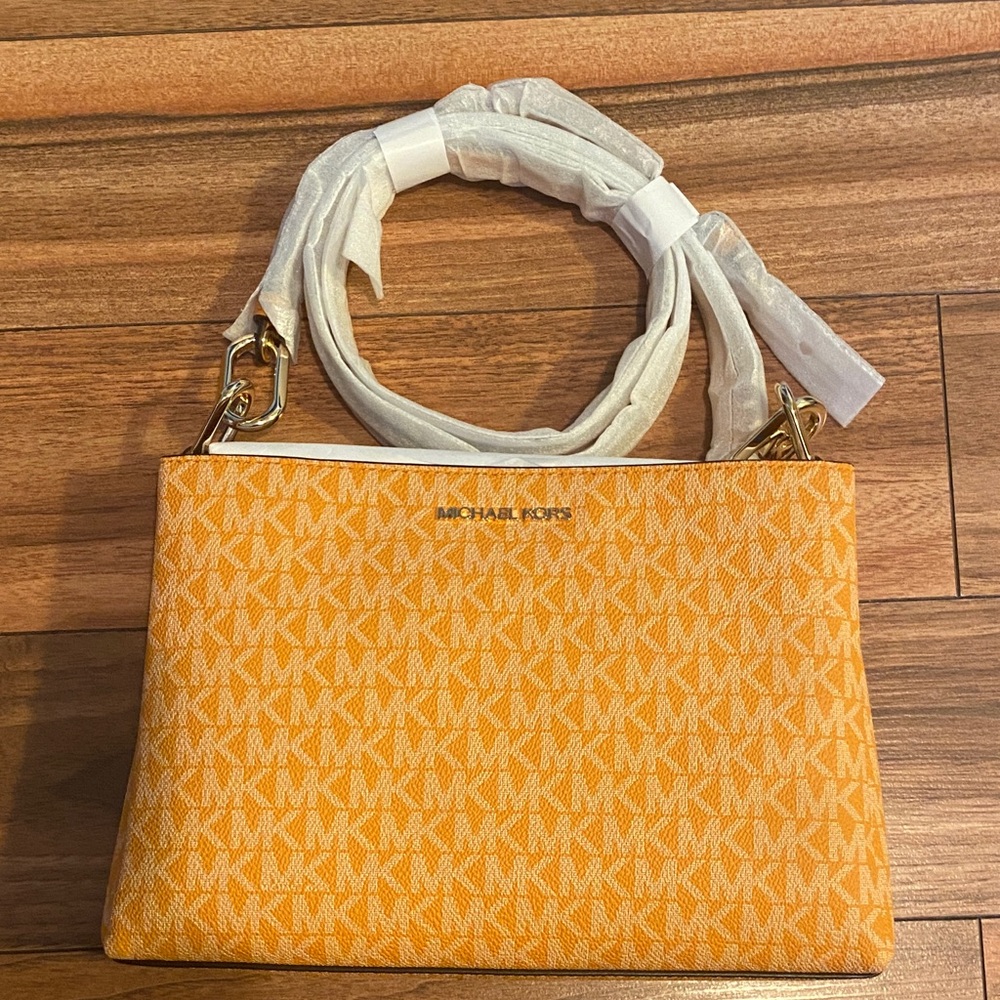 Michael Kors Vibrant Orange Shoulder Bag